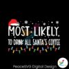 most-likely-to-drink-all-santas-coffee-svg