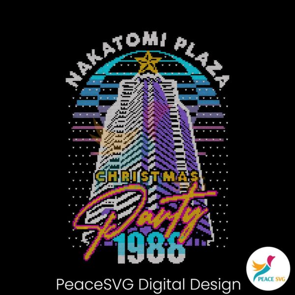 nakatomi-plaza-party-1988-vintage-christmas-movie-svg