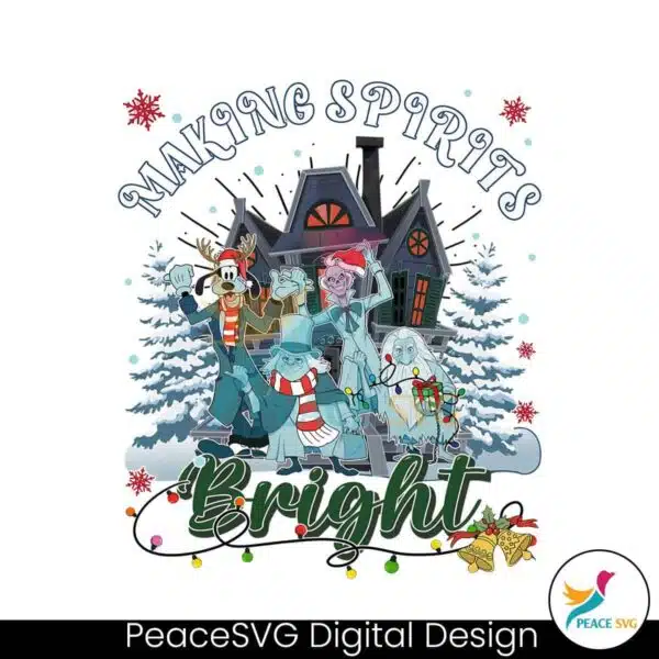 making-spirits-bright-haunted-mansion-christmas-png