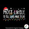 most-likely-to-tell-santa-what-to-do-svg
