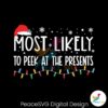 most-likely-to-peek-st-the-presents-svg