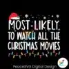 most-likely-to-watch-all-the-chistmas-movies-svg