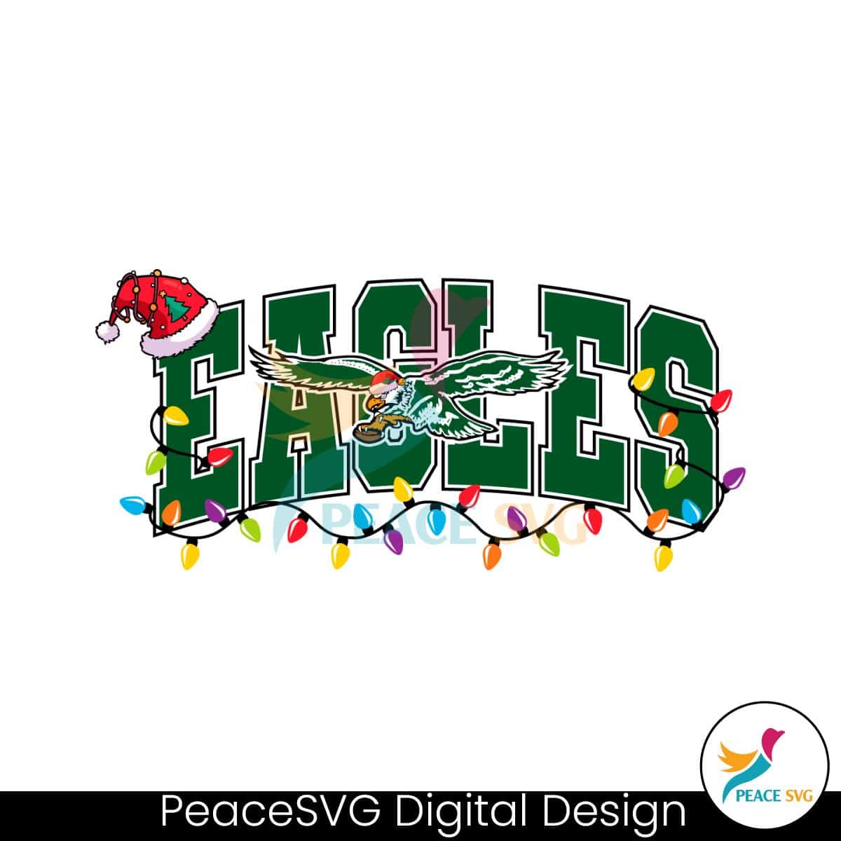eagles-logo-with-christmas-hat-light-svg