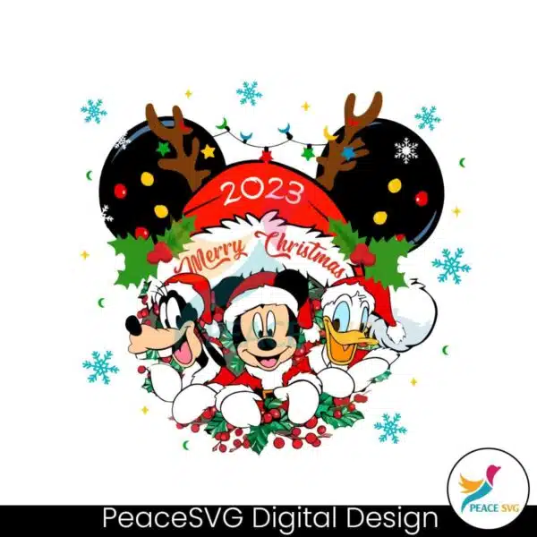 mickey-donald-goofy-merry-christmas-2023-svg-download