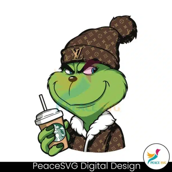 bougie-grinch-lv-starbucks-coffee-svg