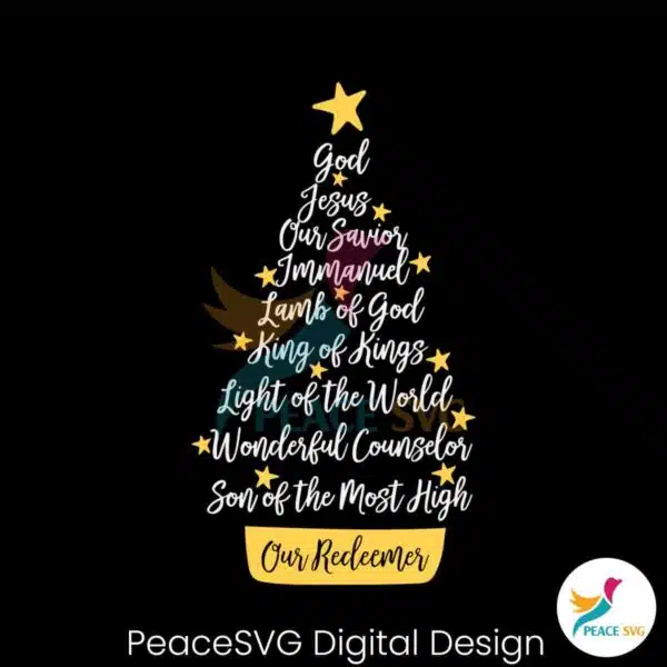 names-of-jesus-christmas-tree-svg