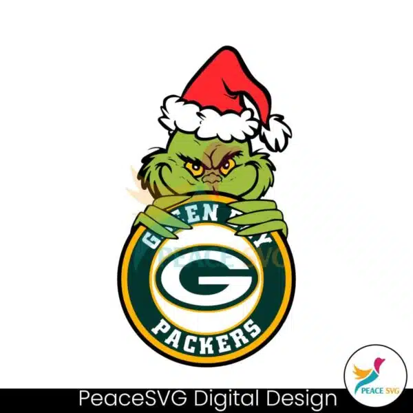 funny-grinch-green-bay-packers-circle-logo-svg