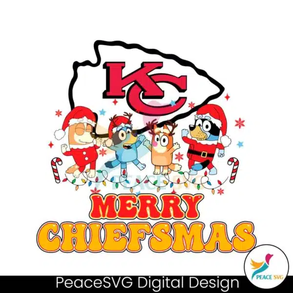 bluey-family-merry-christmas-kansas-city-chiefs-svg