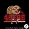 san-francisco-49ers-football-helmet-svg-digital-download