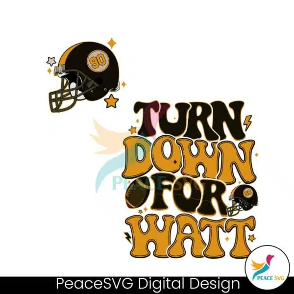 turn-down-for-watt-pittsburgh-football-svg