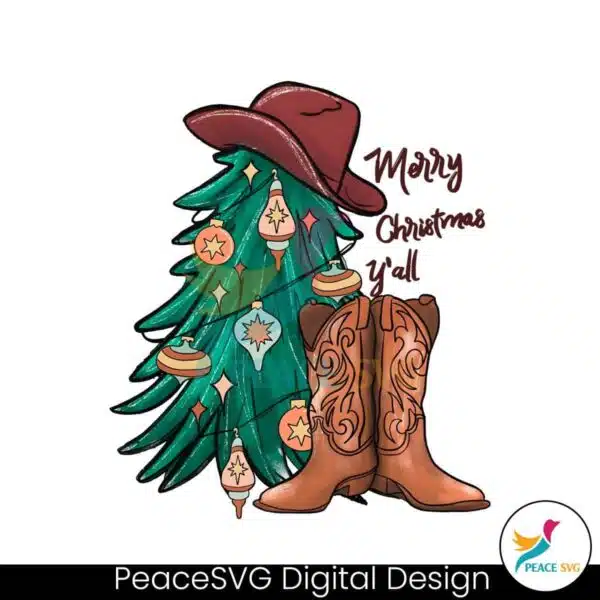 merry-christmas-yall-cowgirl-boots-png