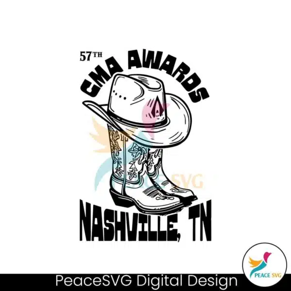 57th-cma-awards-boots-nashville-svg-digital-cricut-file