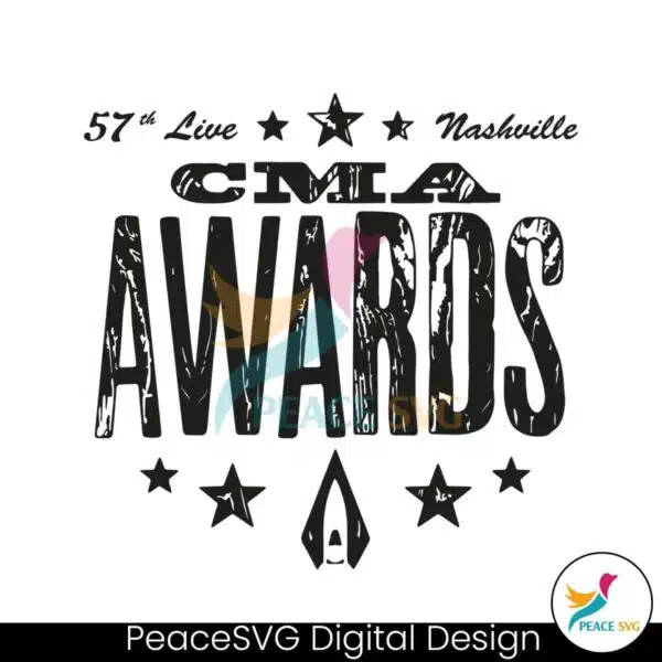 vintage-57th-live-cma-awards-svg