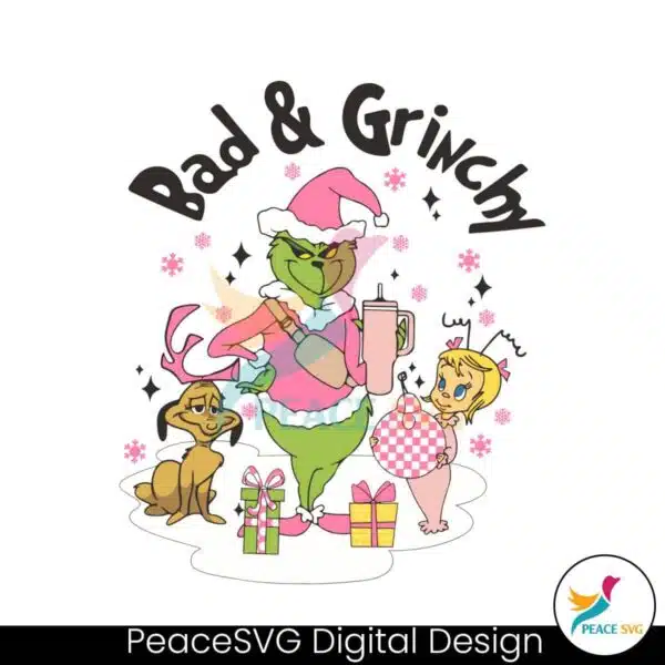 retro-bad-and-grinchy-friends-svg