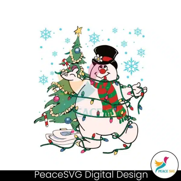 retro-the-snowman-christmas-tree-svg