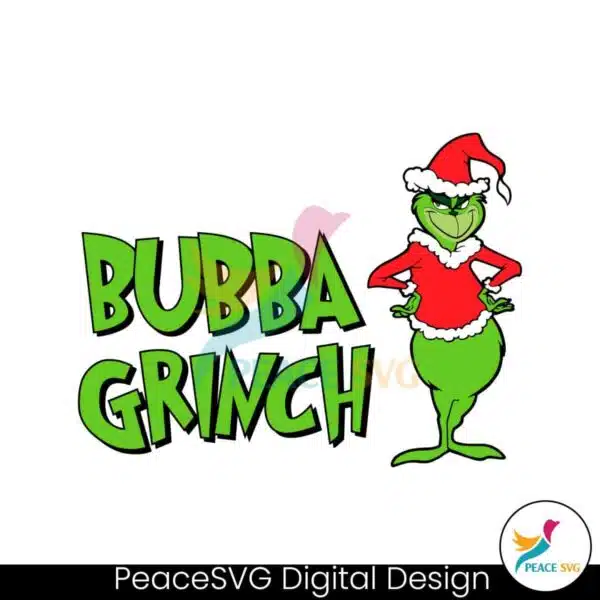 bubba-grinch-retro-santa-svg