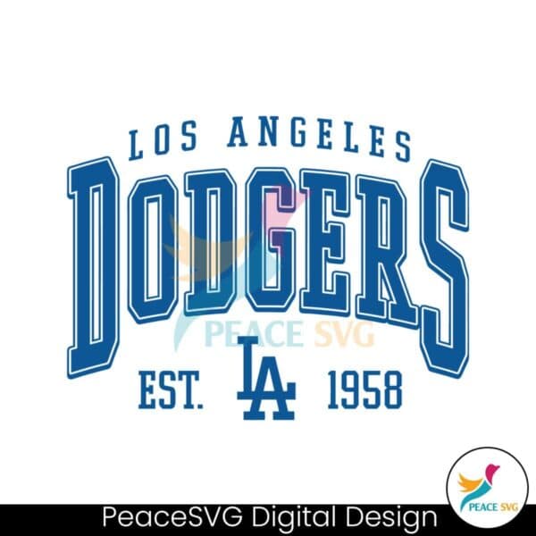 retro-los-angeles-dodgers-est-1958-svg