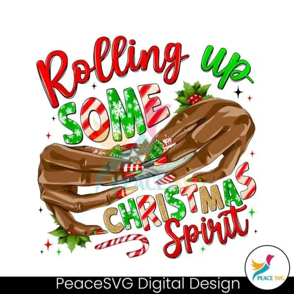 rolling-up-some-christmas-spirit-png