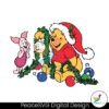 winnie-the-pooh-and-piglet-christmas-svg