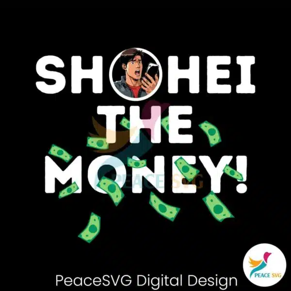 shohei-the-money-los-angeles-dodgers-baseball-svg