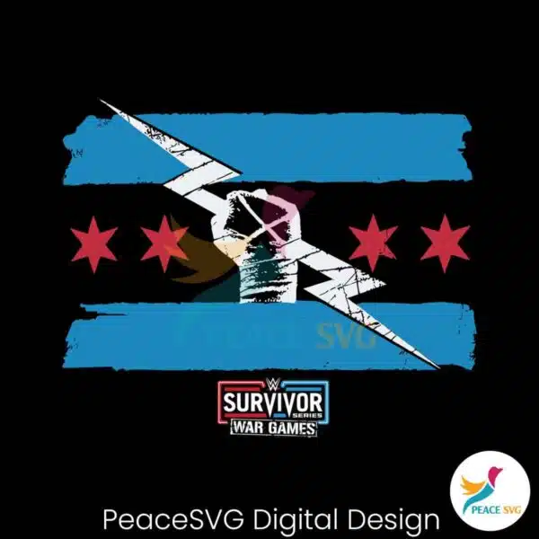 wwe-cm-punk-survivor-series-2023-svg