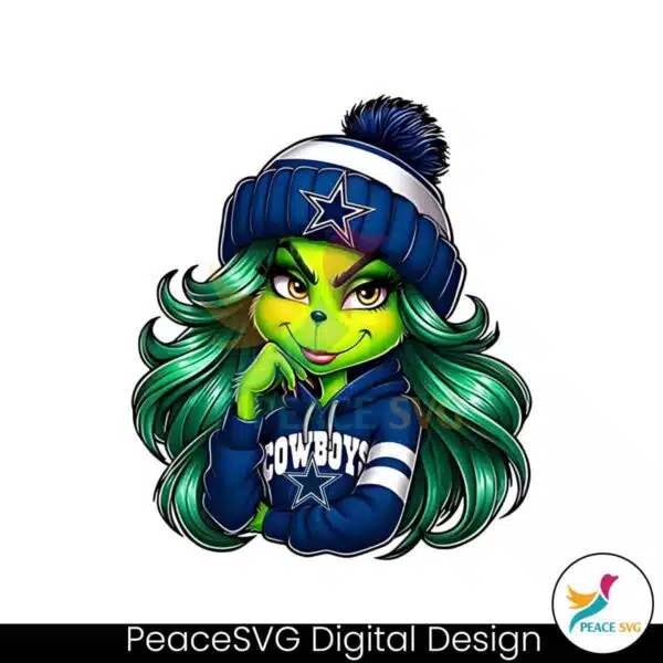 cute-grinch-girl-dallas-cowboys-png