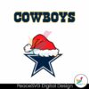 dallas-cowboys-nfl-christmas-logo-svg