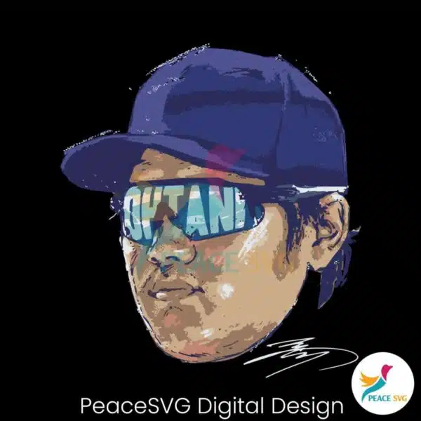 vintage-shohei-ohtani-sunglasses-svg