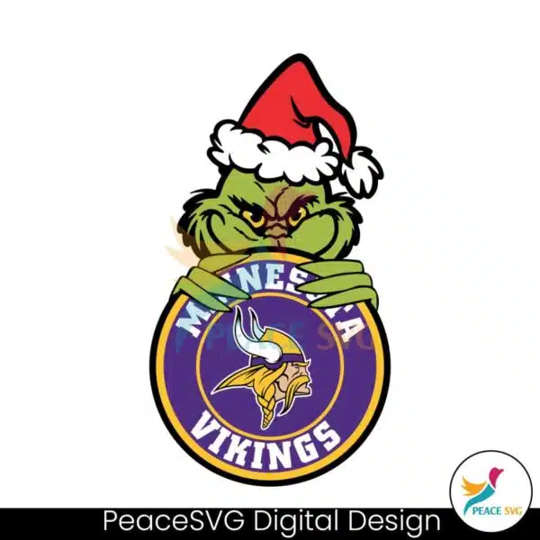 funny-grinch-minnesota-vikings-circle-logo-svg