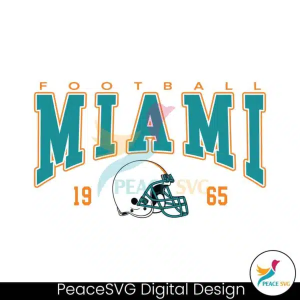 vintage-miami-dolphins-football-1965-svg-digital-download