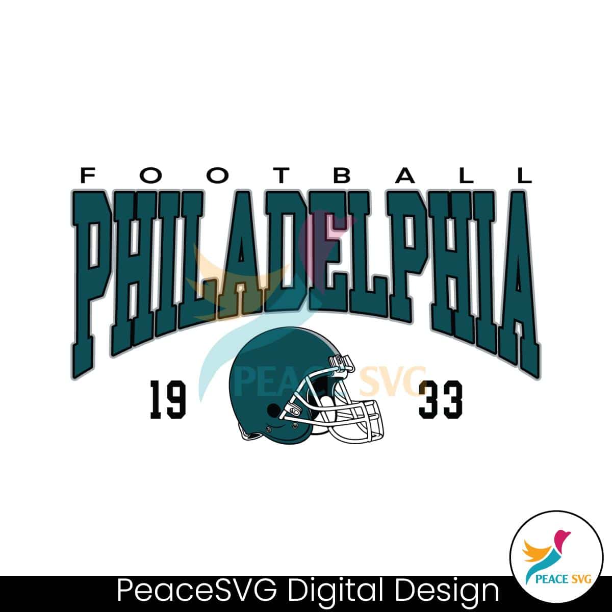 Vintage Philadelphia Eagles Football 1933 Svg Digital Download » PeaceSVG