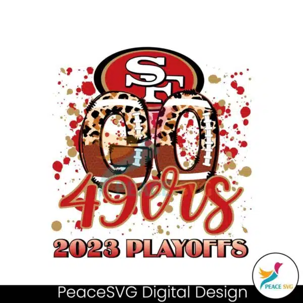 go-49ers-leopard-2023-playoffs-svg