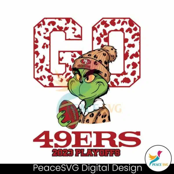 grinch-go-49ers-2023-playoffs-svg