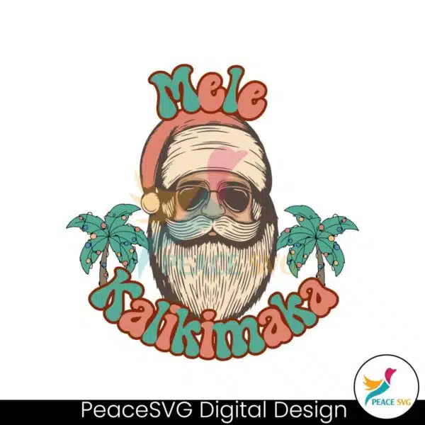 retro-mele-kalikimaka-hawaiian-svg