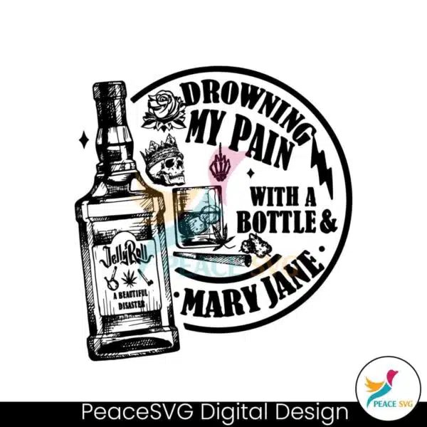 jelly-roll-drowning-my-pain-svg