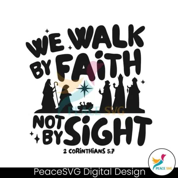 retro-walk-by-faith-not-by-sight-svg