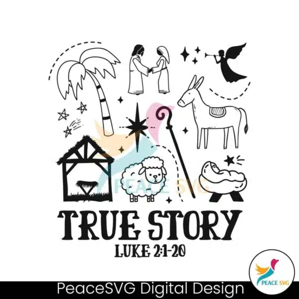 retro-true-story-luke-religious-svg