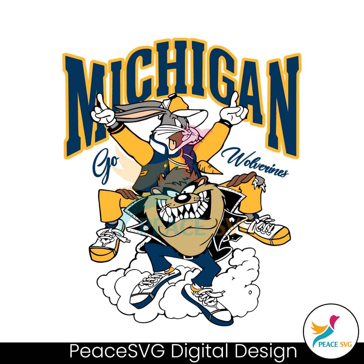 funny-looney-tunes-michigan-go-wolverines-svg