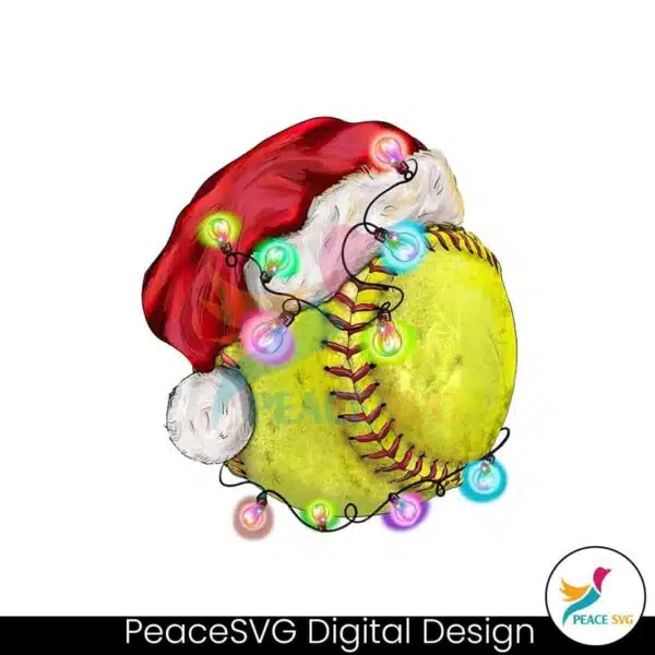 christmas-softball-team-santa-hat-png