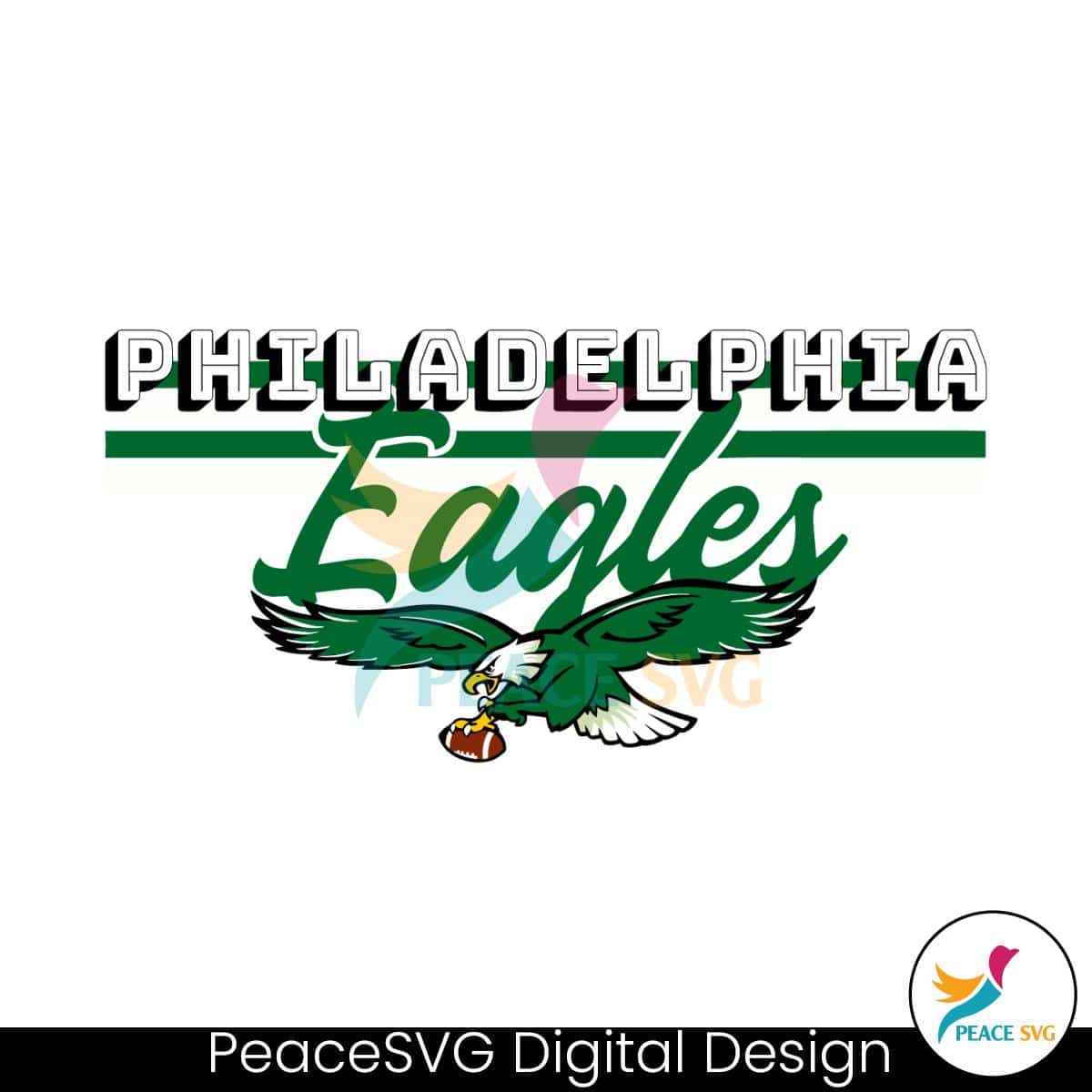 Philadelphia Eagles Football 1933 Svg Digital Download » PeaceSVG