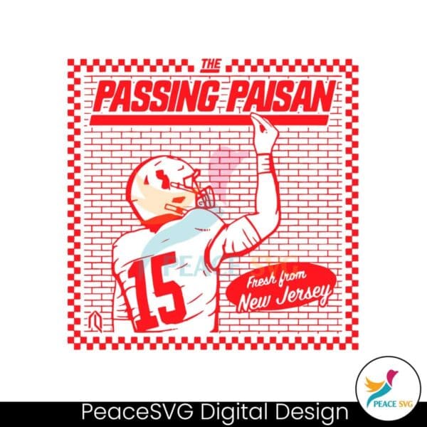 passing-paisan-tommy-devito-cutlets-giants-football-svg