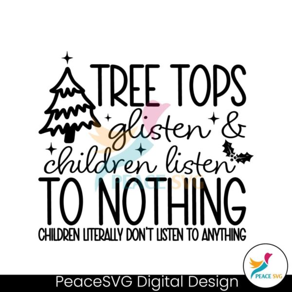 tree-tops-glisten-and-children-listen-to-nothing-svg
