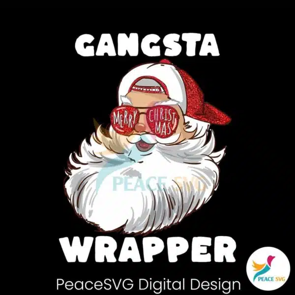 gangsta-wrapper-santa-merry-christmas-png