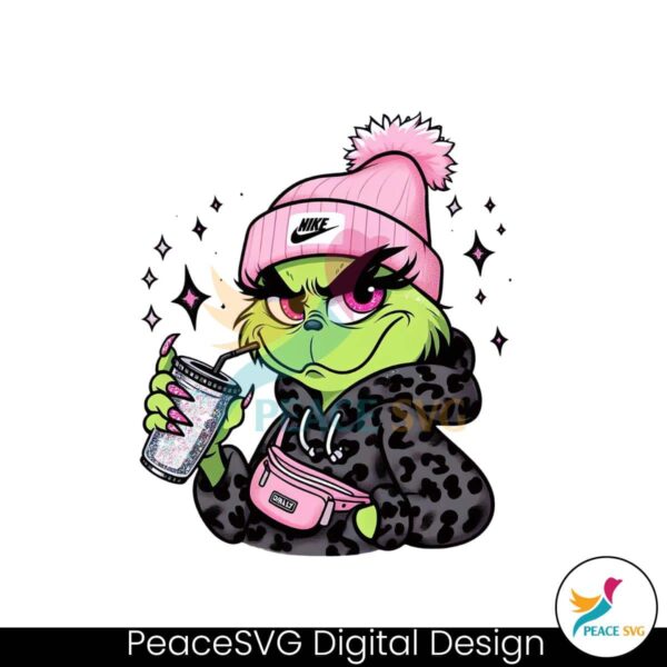 pink-girl-grinch-coffee-png