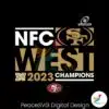 nfc-west-2023-champions-san-francisco-49ers-svg