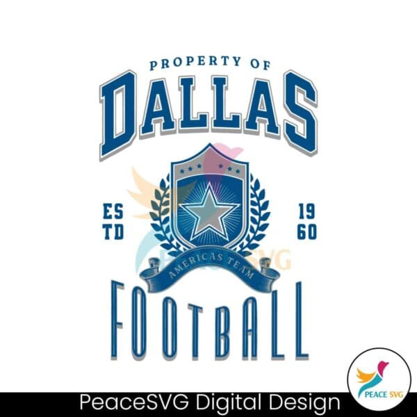 property-of-dallas-football-americas-team-svg