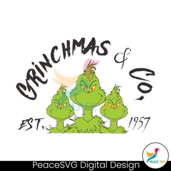 funny-grinchmas-and-co-est-1957-svg