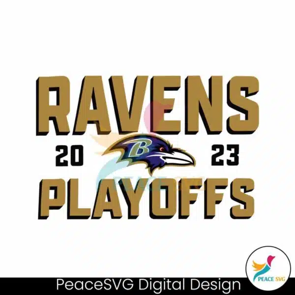 football-ravens-nfl-playoffs-2023-svg