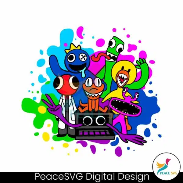 rainbow-friends-cartoon-christmas-svg