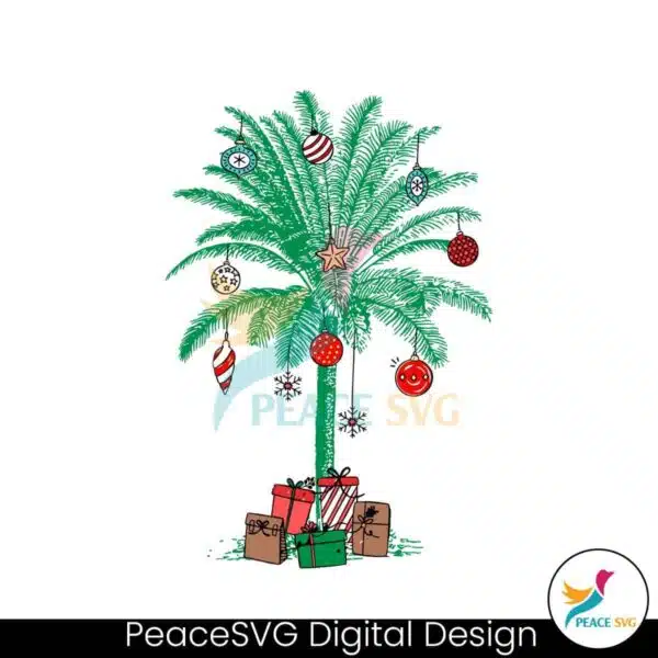 christmas-palm-tree-beach-aloha-svg